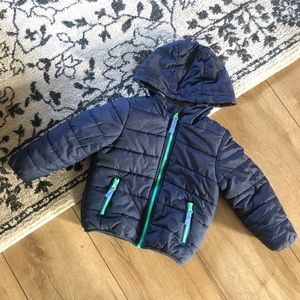 CARTERS puffer jacket 2T
